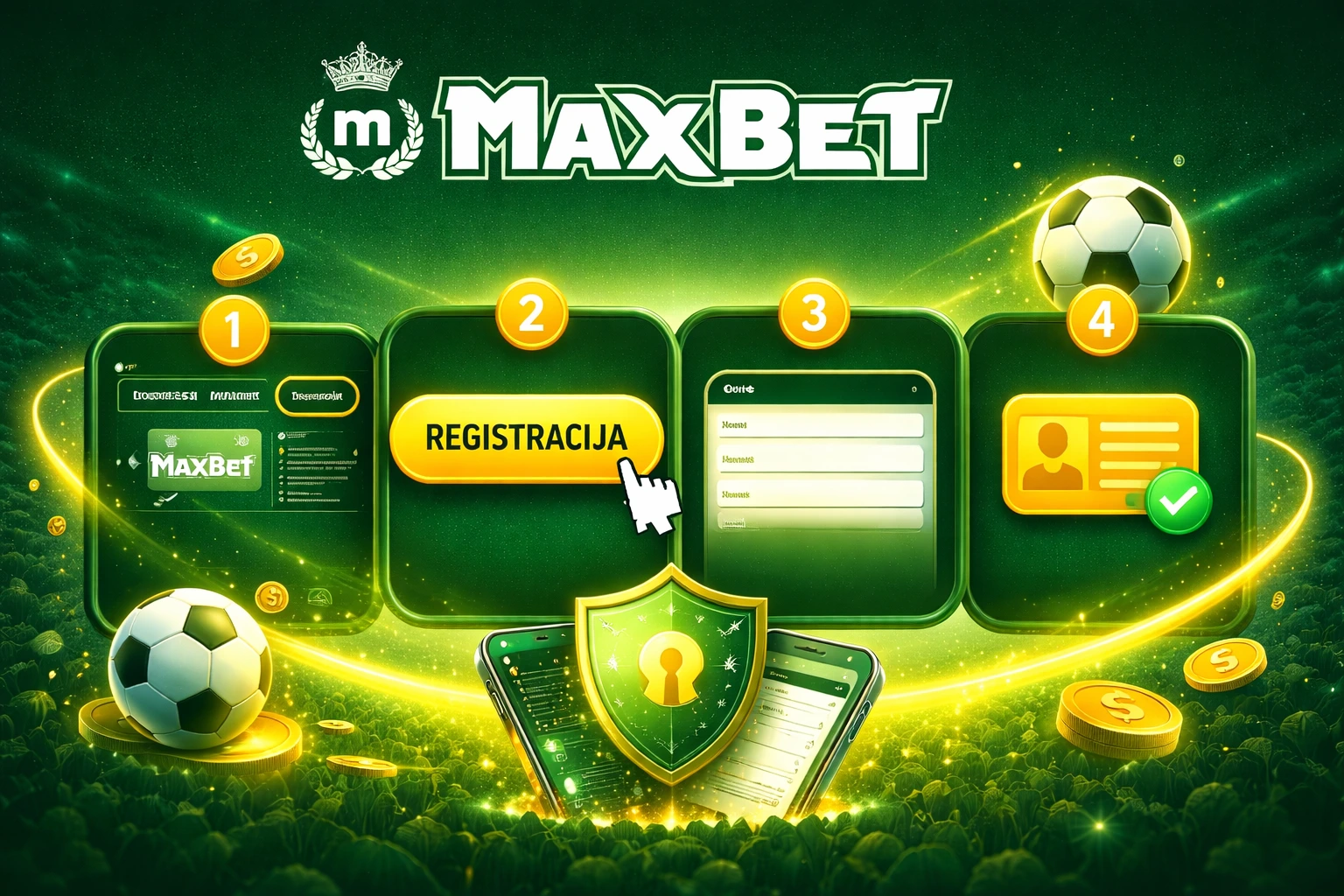 MaxBet-Registracija MaxBet kako se registrovati