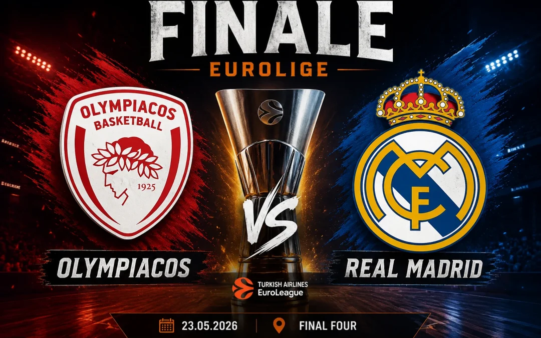 Euroliga Finale: Olympiacos – Real Madrid 23/05/2026