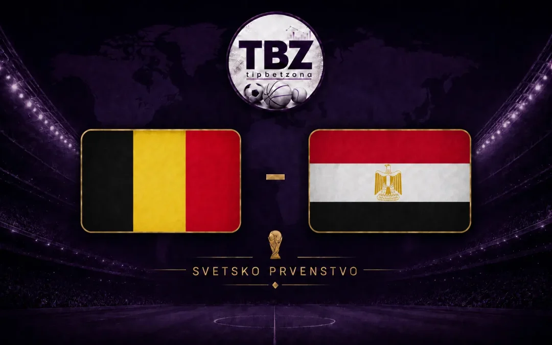 SP 2026: Belgija – Egipat Prognoza 15/06/26