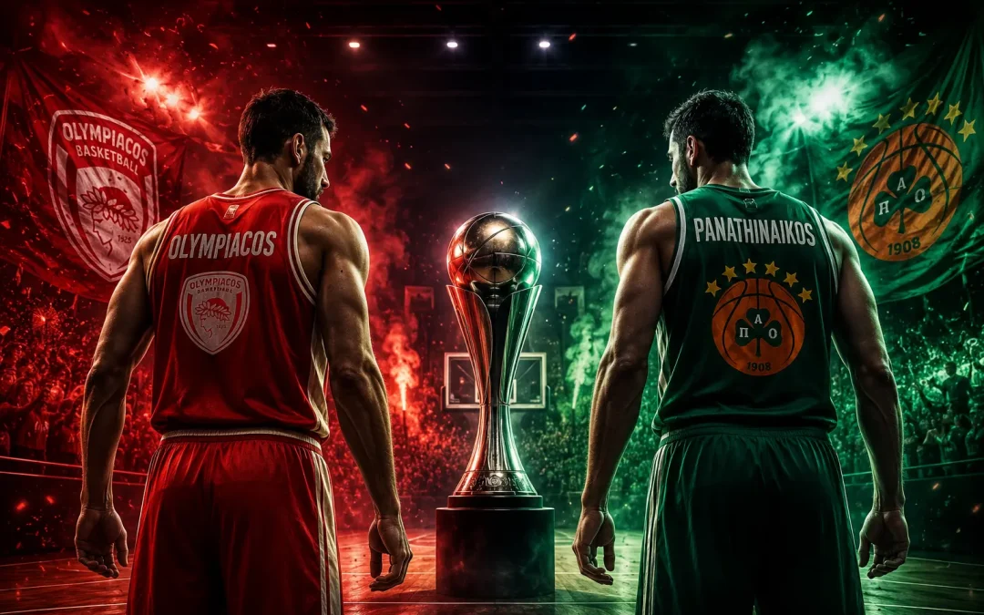 Grčka Plej-of Finale: Olimpijakos – Panatinaikos Prognoza 13/06/26