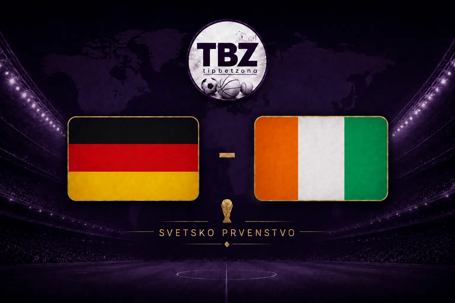 Nemacka – Obala Slonovace SP 2026 Nemacka - Obala Slonovace SP 2026 Tipovi