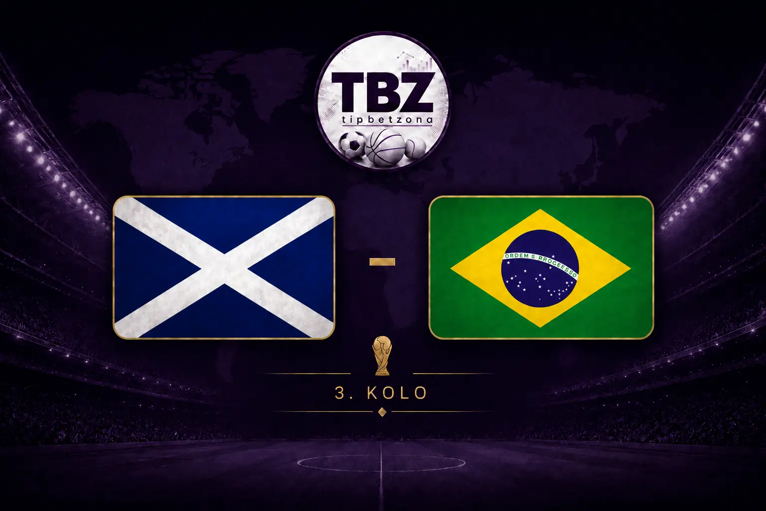 Skotska - Brazil SP 3. kolo