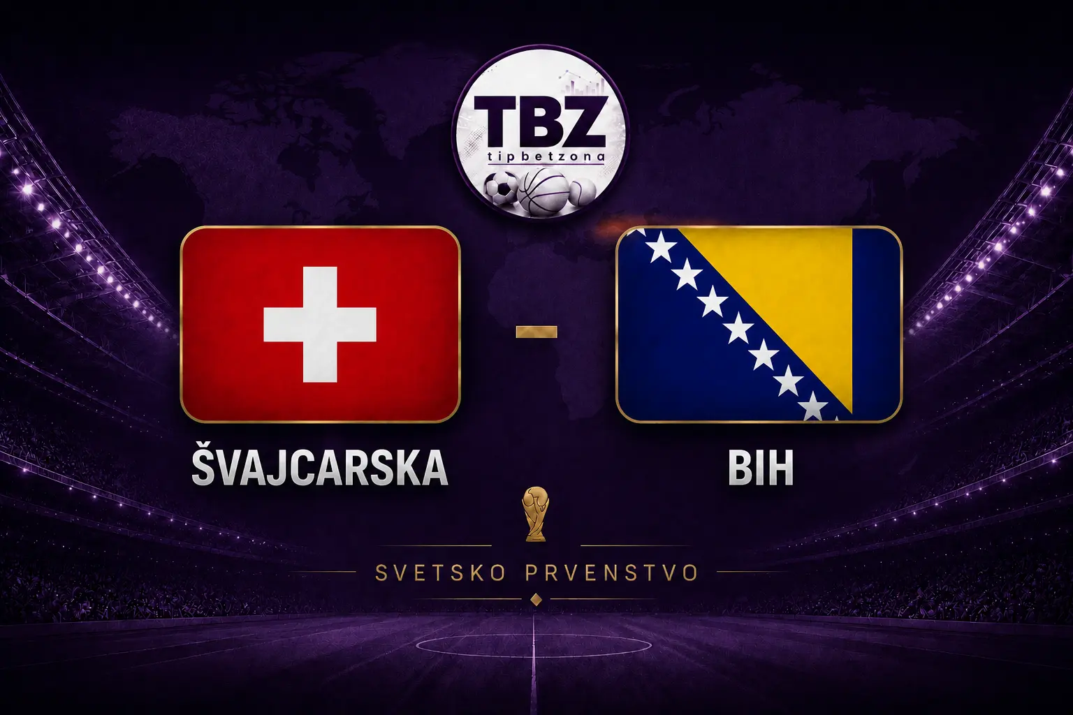 Svajcarska – Bih SP 2026 Svajcarska - Bih SP 2026
