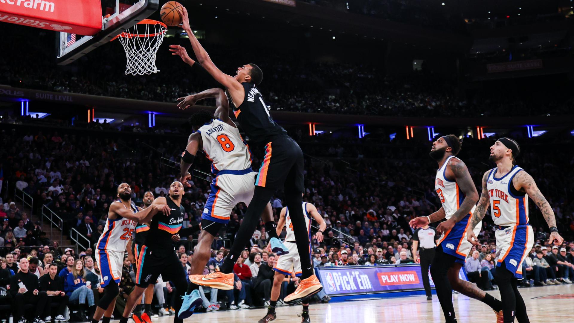 spurs knicks nba finale